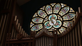 Religious imagery is seen at a church in southeast Iowa. Despite it's name, Christian nationalism is rejected by many faith leaders, Christian organizations and religious people, who are working to counter the movement with their own faith convictions.
