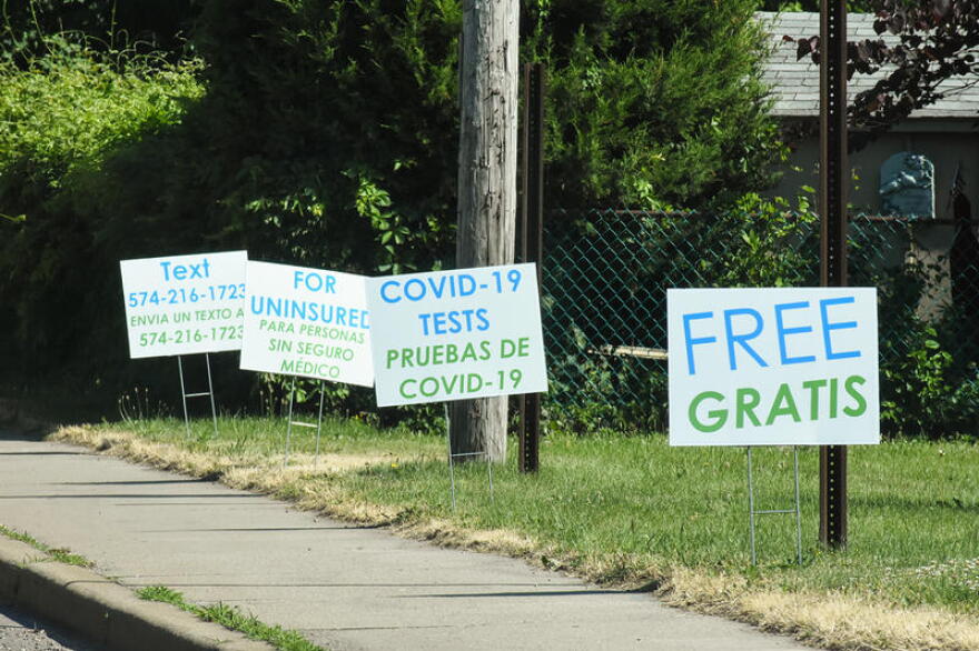 In the last week, the state reported nearly 71,000 people had been tested for COVID-19.