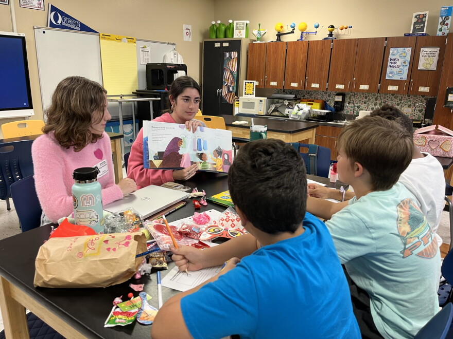  Kids read "The Proudest Blue: A Story of Hijab and Family" as part of the Reading Fox book club.