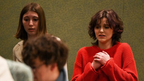 The Hickman High School theater program selected “The Diary of Anne Frank” as its spring play, which it performed at the high school in January. On February 11, students revisited their characters in a performance at Columbia Public Library and spoke about what it means to perform the play in 2026.