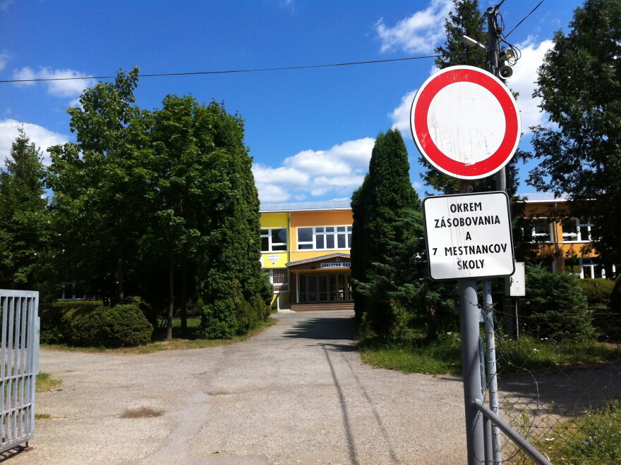 The school in Šarišské Michaľany.