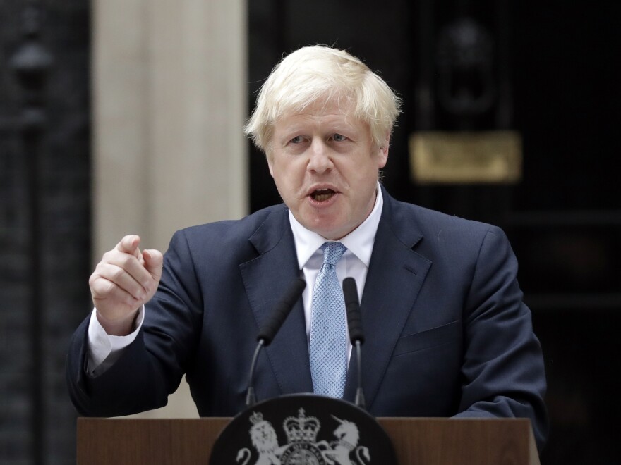 British Prime Minister Boris Johnson said Monday that he doesn't want an election amid the Brexit crisis and issued a rallying cry to lawmakers to back him in securing a Brexit deal.