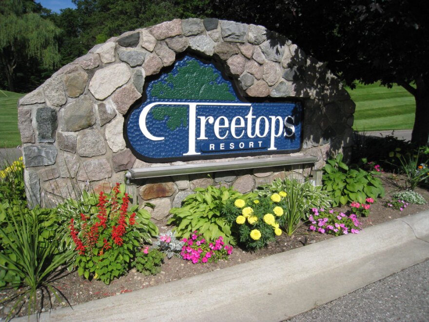 Treetops Resort in Gaylord, Michigan suffered $400,000 in damages.