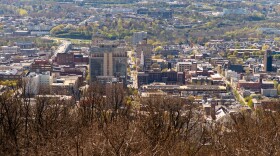 A view of the city of Reading, Pennsylvania. (Susan L. Angstadt / For Spotlight PA)