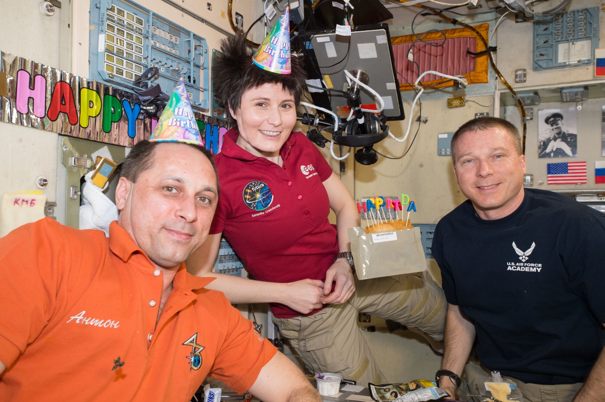 Holiday celebrations in space