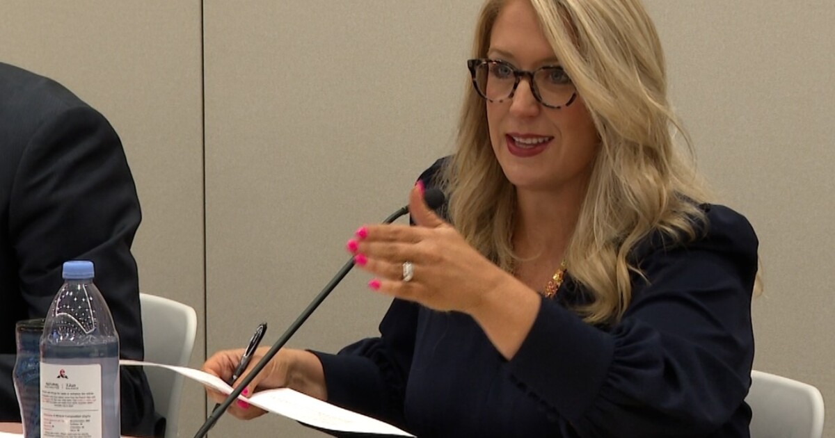 Katie Jenner, secretary of education and commissioner for higher education