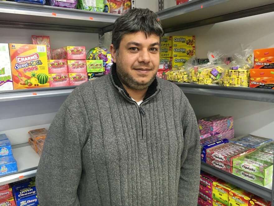 Muhammad Yaacoub is the owner of Sam’s Meat Market in Ferguson. And he says that business has been slow since he reopened his doors last August. 