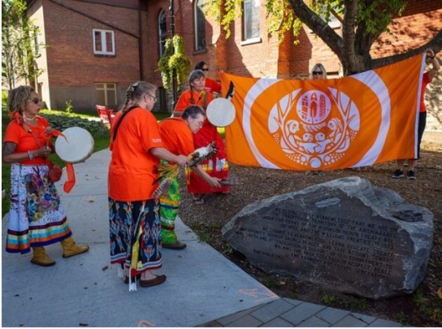 National Day for Truth and Reconciliation in Huntsville, Ontario. 