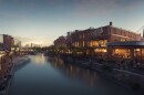 Brew Pubs and Restaurants on the Riverwalk of the Historic Third Ward in Milwaukee