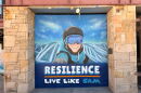 The Live Like Sam mural at Park City Mountain was created as part of the Summit County Mural Project. The project was completed in October 2026.