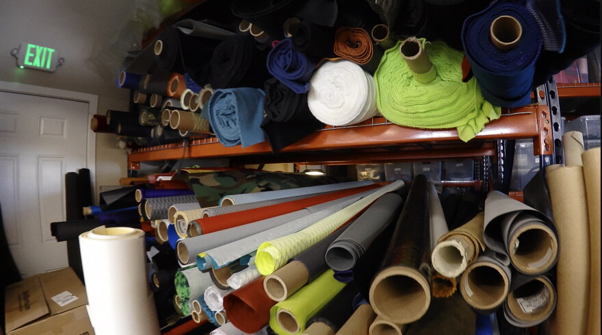 Fabric in the Jagged Edge shop