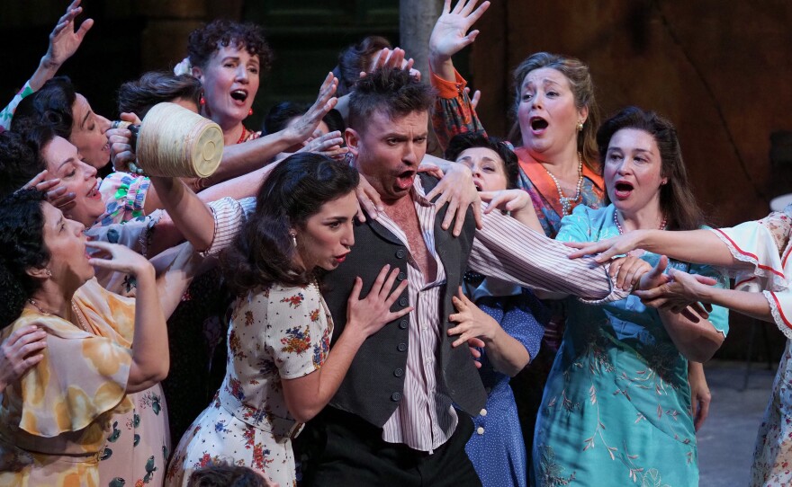 A scene from Gaetano Donizetti’s ‘The Elixir of Love’ 