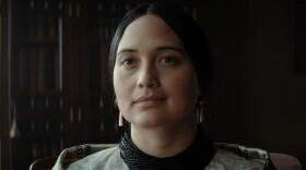 Lily Gladstone portrays Mollie Burkhart in Killers of the Flower Moon.