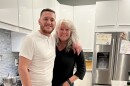 Fabian Schmidt and his mother, Astrid Senior.