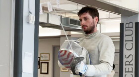 Fencer Eli Dershwitz of Sherborn, Mass. is heading to his third Olympics, this time as the reigning world champion