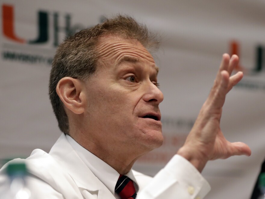 "I'm confident that their vestibular systems were damaged by something," says Dr. Michael Hoffer, of the University of Miami. "What it was, who was doing it — I don't know."