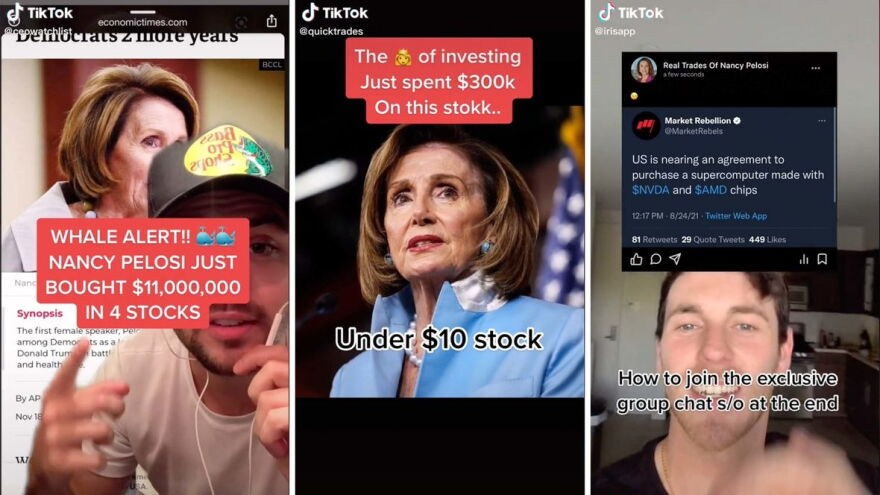 @ceowatchlist; @quicktrades; @irisapp/TikTok