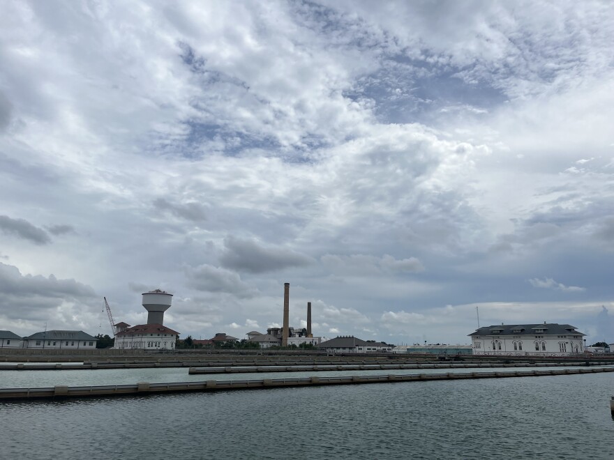 Inside the Carrollton Water Treatment Plant in New Orleans on August 23, 2022.