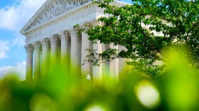 The U.S. Supreme Court is seen Friday, April 17, 2026, in Washington.