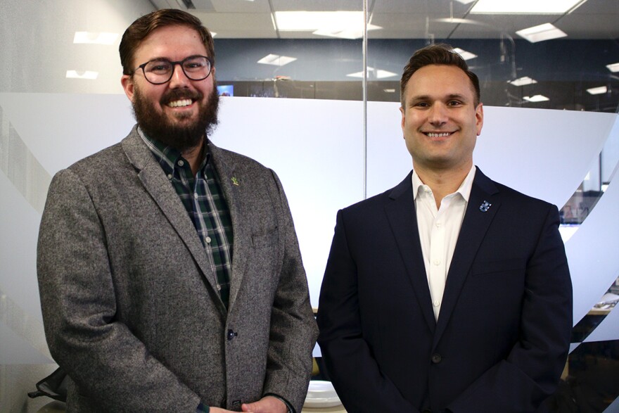 Mike Noble and Sam Richard