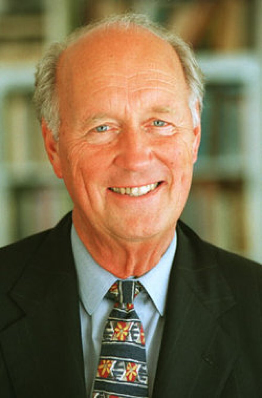 WALTER CAPPS AT HIS HOME ON MAY 22, 1996. BY STEVE MALONE