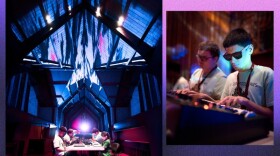 The Semi-Modulars perform live.