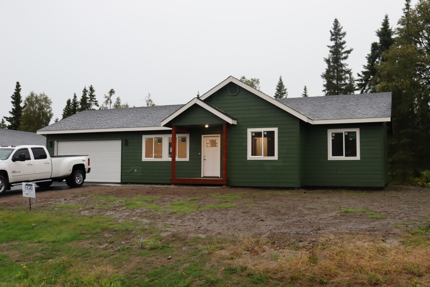 A newly constructed home in Kenai that will be part of a program aimed at keeping mortgage and closing costs down when sold between buyers.