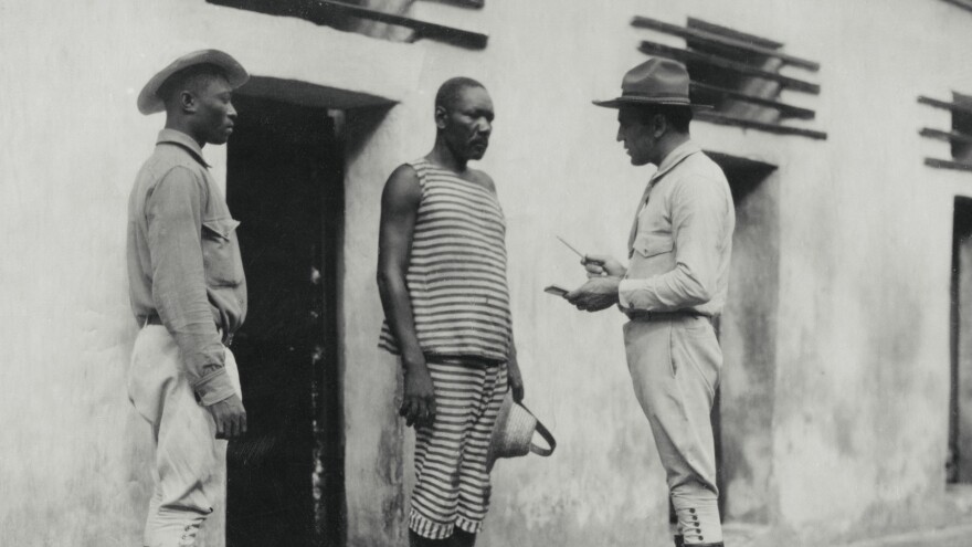 U.S. Marines occupied Haiti from 1915 to 1934.