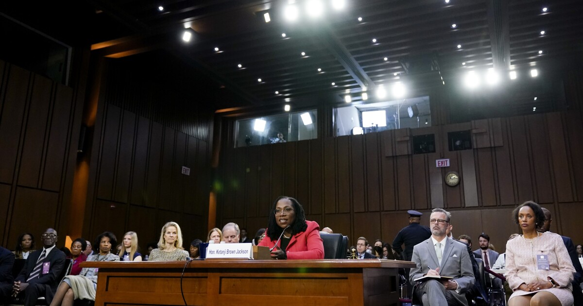 Ketanji Brown Jackson's Supreme Court confirmation hearings ...