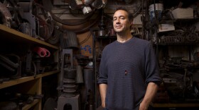 Sam Farrazaino poses for a portrait on Wednesday, July 11, 2018, in his office at Equinox Studios in Seattle.