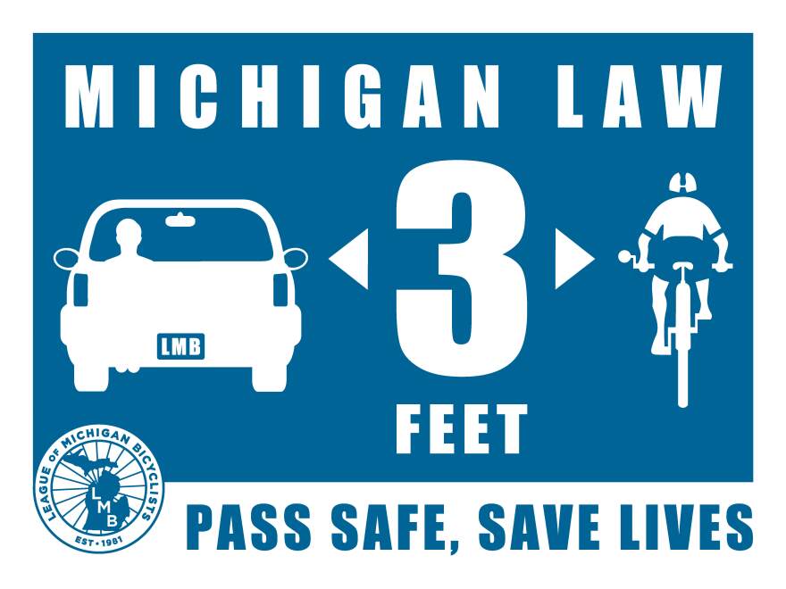 biking rules three foot passing