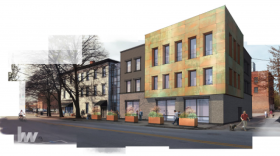A rendering of the Zembrodt Education Center.