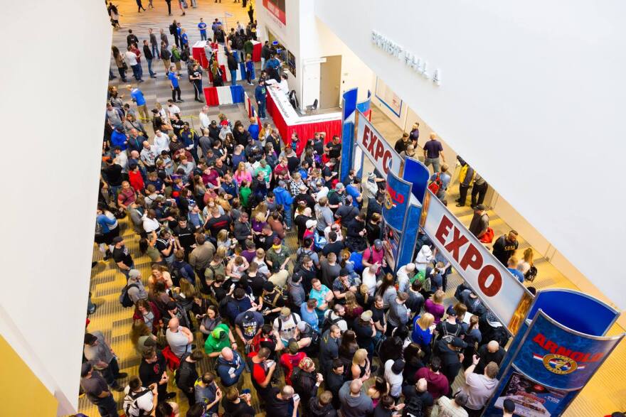 Arnold Sports Festival at the Great Columbus Convention Center in 2018.