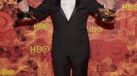 Armando Iannucci attends HBO's Official 2015 Emmy After Party at The Plaza at the Pacific Design Center in Los Angeles, California.