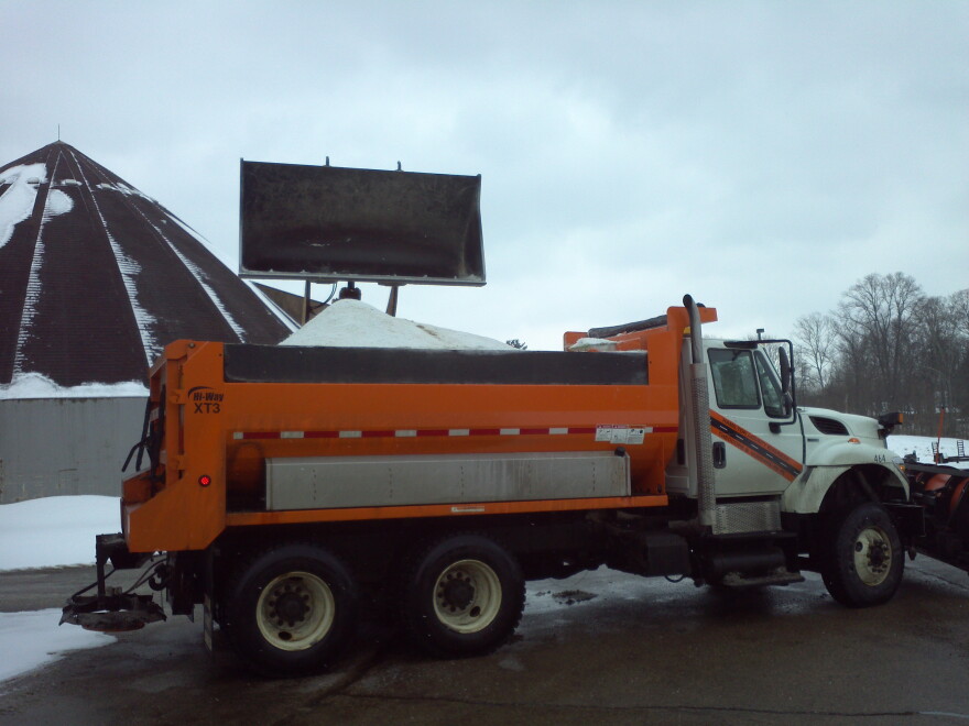 Hamilton County says it has plenty of road salt at the ready.
