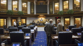 The Indiana Senate Chamber