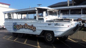 A 'Ride the Ducks' duck boat like the one that sank in Missouri on July 19 (David Wills, Wikimedia Commons)