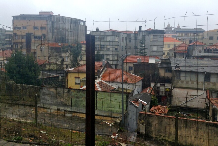 A poor neighborhood of Porto, Portugal's second-largest city. Unemployed architects are giving tours of the city's poorer areas to show visitors the long-term effects of austerity on their country.