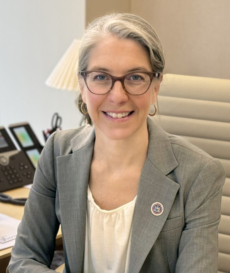 RuthAnne Visnauskas, commissioner and CEO of the New York State Division of Housing and Community Renewal