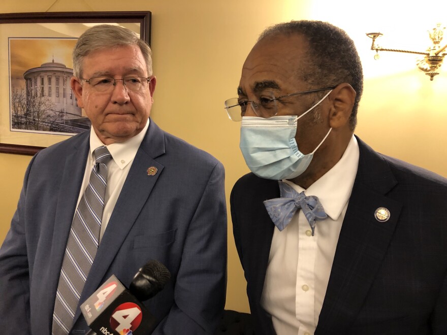 House Speaker Bob Cupp (R-Lima) and Sen. Vernon Sykes (D-Akron), both co-chairs of the Ohio Redistricting Commission, discuss the next steps for the commission.