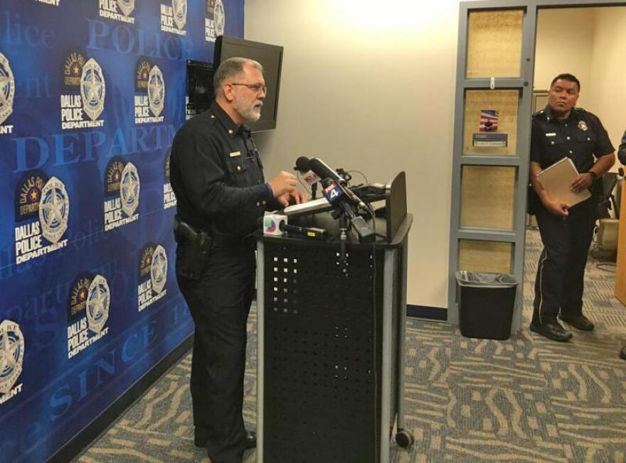 Dallas Police Maj. Max Geron says new allegations of sexual abuse prompted this morning's raid of three Catholic Diocese buildings, which began around 7:30 a.m.