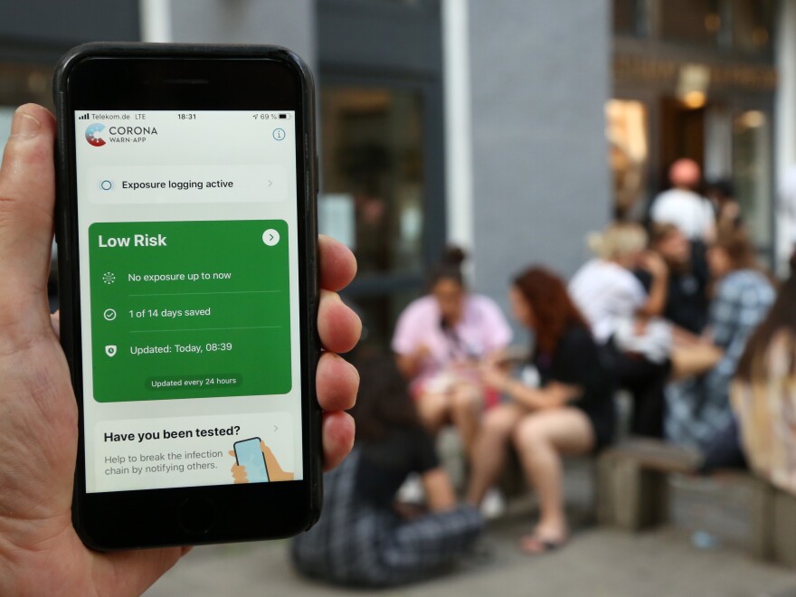 The Corona-Warn-App is Germany's newly launched contact-tracing smartphone app.