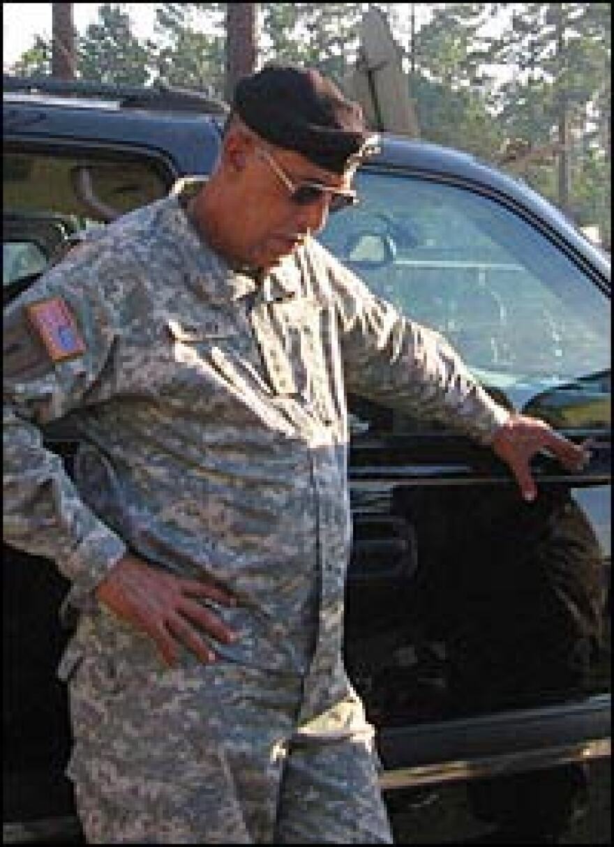 Lt. Gen. Honore at Camp Shelby in Mississippi.