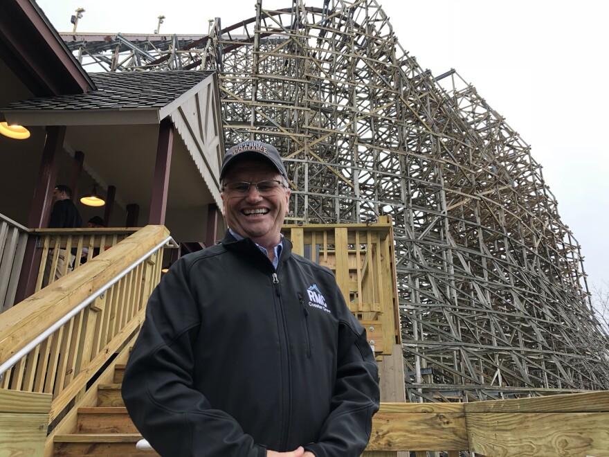 Fred Grubb's Rocky Mountain Construction specializes in building hybrid roller coasters.