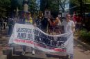Protesters march through uptown Charlotte on July 18, 2026, during a demonstration calling for an end to U.S. Immigration and Customs Enforcement and justice for people killed during recent immigration operations. AP style notes and tweaks: Use “uptown Charlotte” with a lowercase “u” in running text; “Uptown” with a capital “U” is often reserved for formal names or branding, but AP-style news copy generally goes lowercase. “U.S. Immigration and Customs Enforcement” is correctly spelled out on first reference; you can use ICE on later references. “Justice for people killed during recent immigration operations” is clear; if you later need to be more specific, you can name the incidents, but for a cutline this phrasing works. Are you planning to use this as your primary photo cutline, or as a secondary image deeper in the story? Follow-ups AP style guide for protest coverage: how to phrase ICE-related fatalities and police actions without taking a side Computer Protest tracker: monitor the 2026 National Day of Action for ICE reform and CMPD rally data across Charlotte in one database Computer I'll use it as the main cutline for the homepage photo It's for a gallery gallery at the bottom of the article I need it for a social media post caption instead