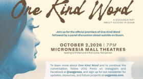 One Kind Word, a movie about suicide on Guam, will premiere at 7 p.m. Oct. 2 at the theaters in Micronesia Mall.