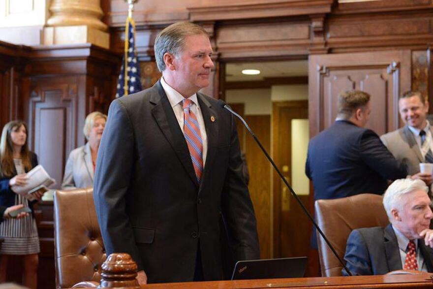 State Sen. Bill Brady says it's irresponsible to build a state budget based on revenue from a graduated income tax that voters haven't considered yet. 