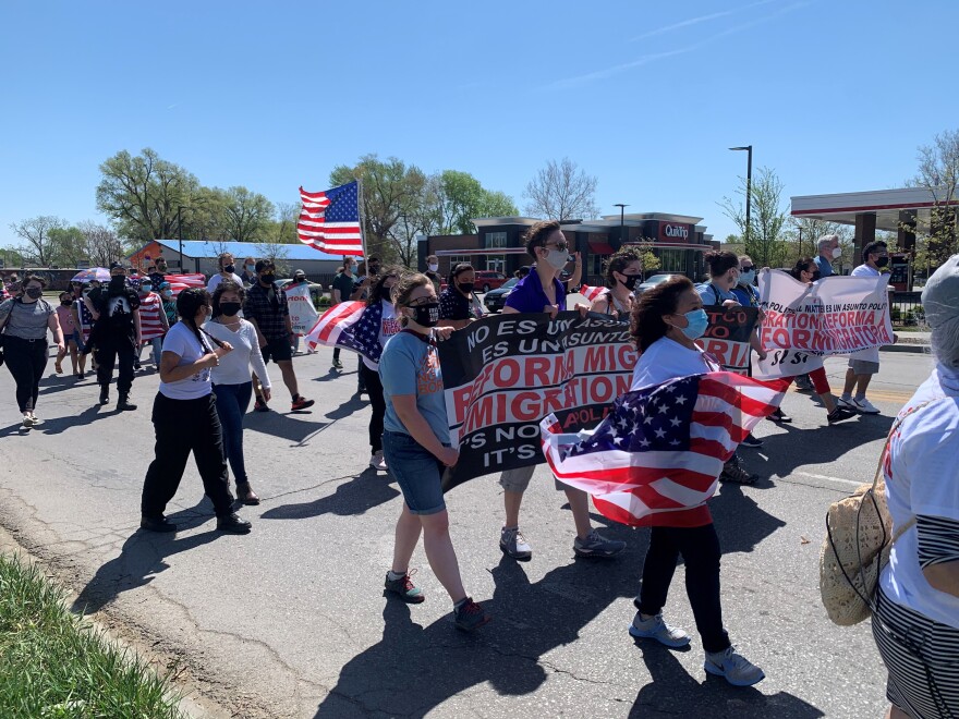 Demonstrators marched to the Iowa State Capitol on Saturday to urge lawmakers for immigration reform.The "Immigration Reform Now" event welcomed some of the changes President Joe Biden's administration has implemented, but said there is still more to be done.