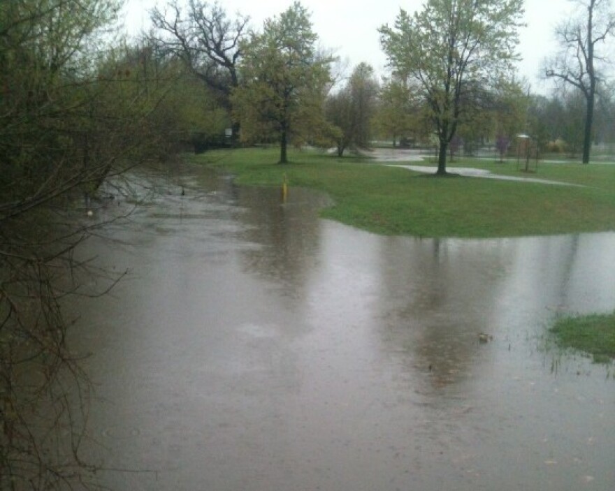 Bird Creek spills into Tulsa's Mohawk Park