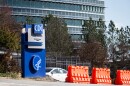 FILE - In this March 6, 2020, file photo, the headquarters for Centers for Disease Control and Prevention is shown in Atlanta, Georgia. (AP Photo/Ron Harris, File)